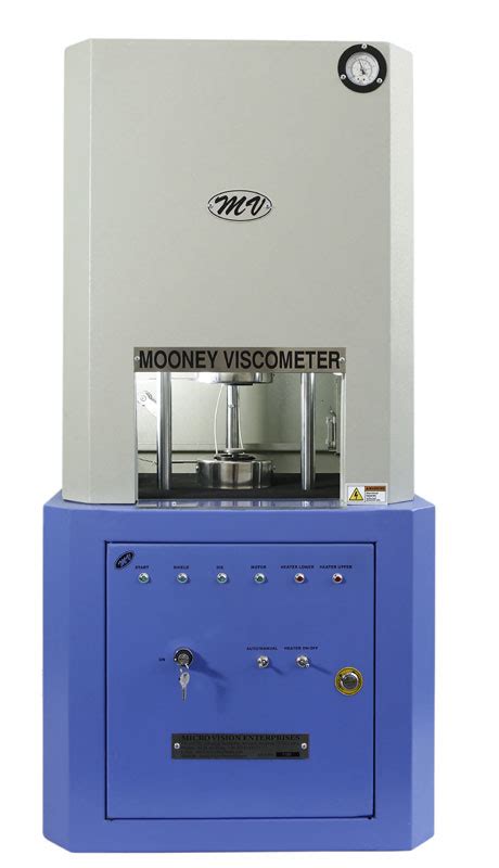 Mooney viscosity—PC type services|Mooney viscometer .